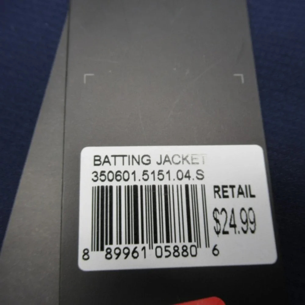 Mizuno Performance Batting Jacket Mens Small Blue Water Wind Protection NWD‎